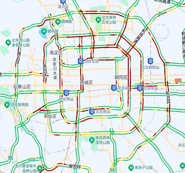 限行_明天不限行_后天尾号轮换北京