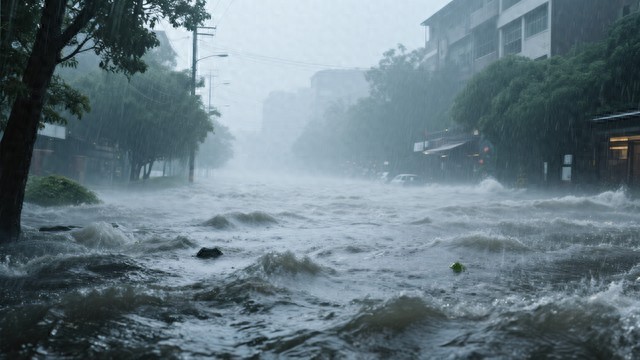 出行提示_暴雨预警信号_强降雨天气安全出行