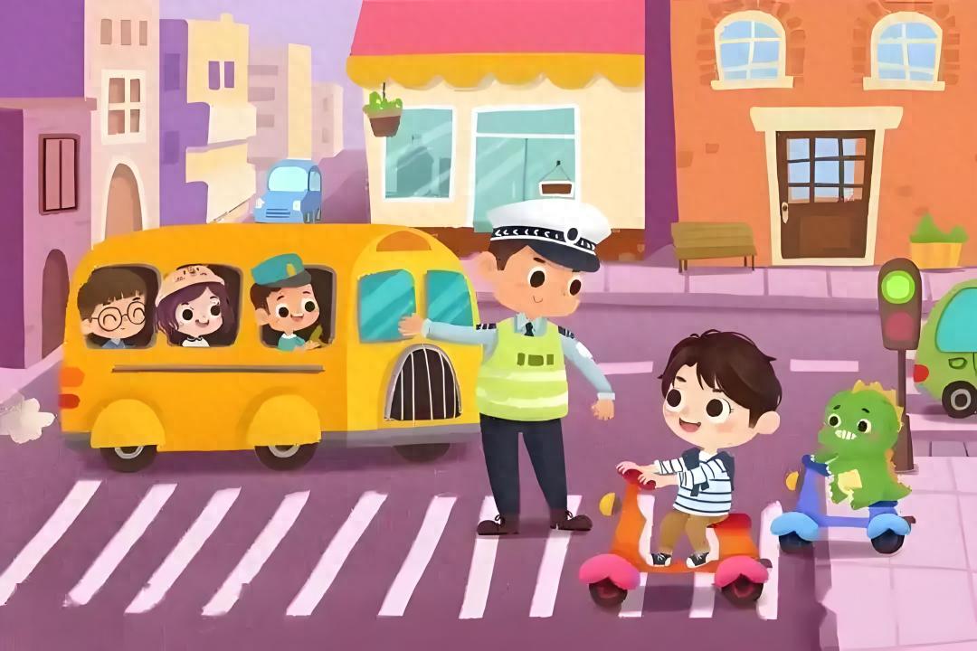 出行提示_学生出行安全_幼儿园儿童交通安全