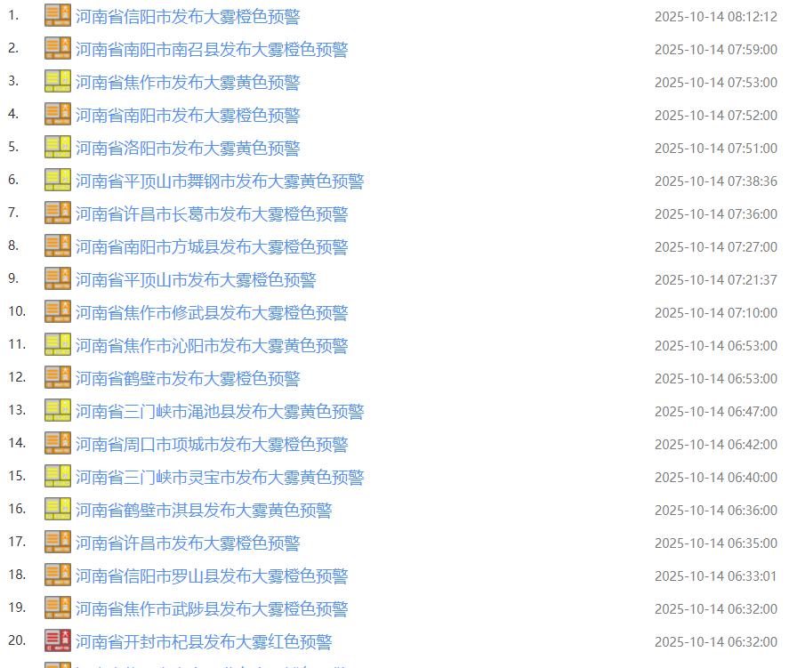 出行提示_河南天气预报_河南高速路况
