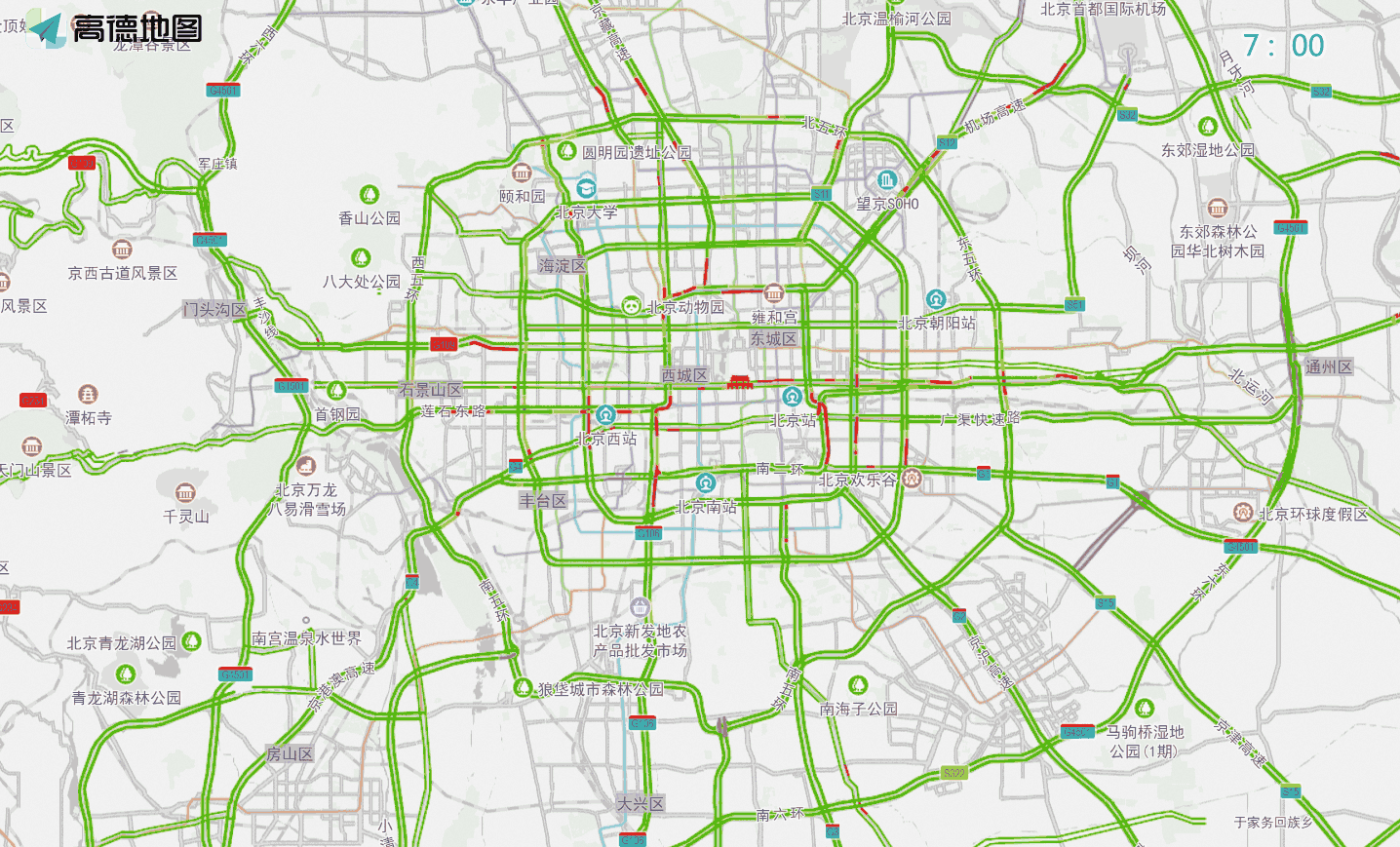 大型活动周边道路出行提示_出行提示_北京周末交通管制