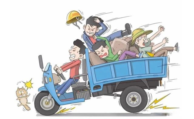 出行提示_行人骑乘车安全头盔_农村国省道交通安全出行提示