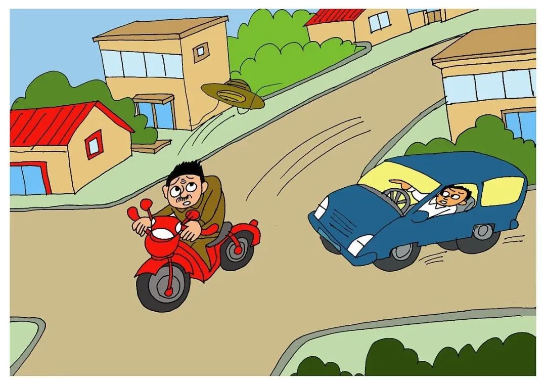 行人骑乘车安全头盔_农村国省道交通安全出行提示_出行提示