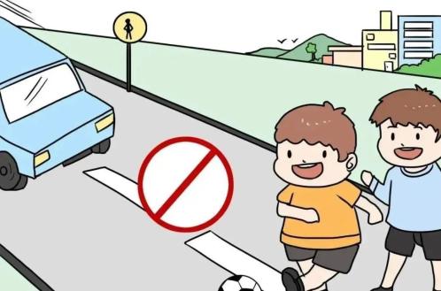 出行提示_步行安全5要_过马路遵守信号灯