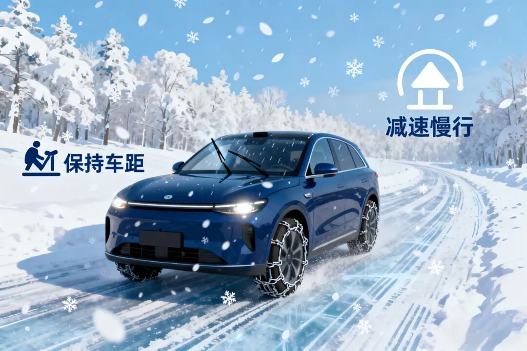 道路冰雪黄色预警_沪嘉乡交通安全提示_出行提示