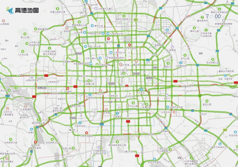 出行提示_工作日车流增加_开学早高峰