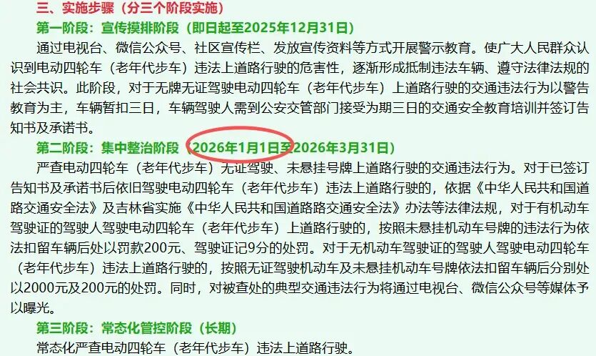 禁行_全国电动车整治行动 2026年电动车新政策 5类车禁行禁用